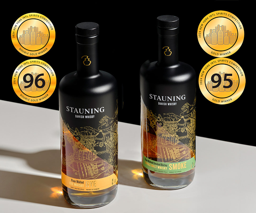 Awarded Gold and Double Gold from New York International Spirits Competition NYISC